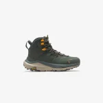 hoka kaha 2 gtx hiking boots olive drab radiant yellow - KITH-SHOP