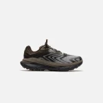 hoka stealth tech tecton x 2 running shoes deep umber black - KITH-SHOP