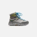 hoka u tor ultra hi lunar rock and diva blue waterproof hiking boots - KITH-SHOP