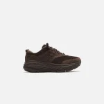 hoka x engineered garments bondi l croc leather sneakers brown - KITH-SHOP