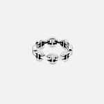 hoorsenbuhs silver lady tri link ring - KITH-SHOP