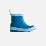 hunter big kids play wellies in poolhouse blue - KITH-SHOP