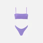 hunza g gigi bikini in lilac stylish and flattering swimwear - KITH-SHOP