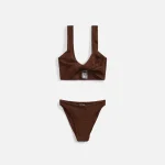 hunza g juno metallic chocolate bikini - KITH-SHOP