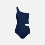 hunza g lena high waisted bikini bottom navy - KITH-SHOP