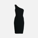 hunza g women s nancy dress classic black - KITH-SHOP