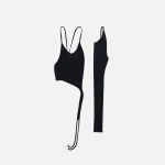 hyein seo black tank top with sleeves - KITH-SHOP