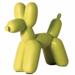 im living balloon dog sculpture vibrant chartreuse - KITH-SHOP