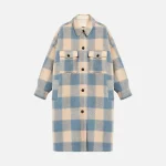 isabel marant etoile blue plaid fontizi jacket - KITH-SHOP