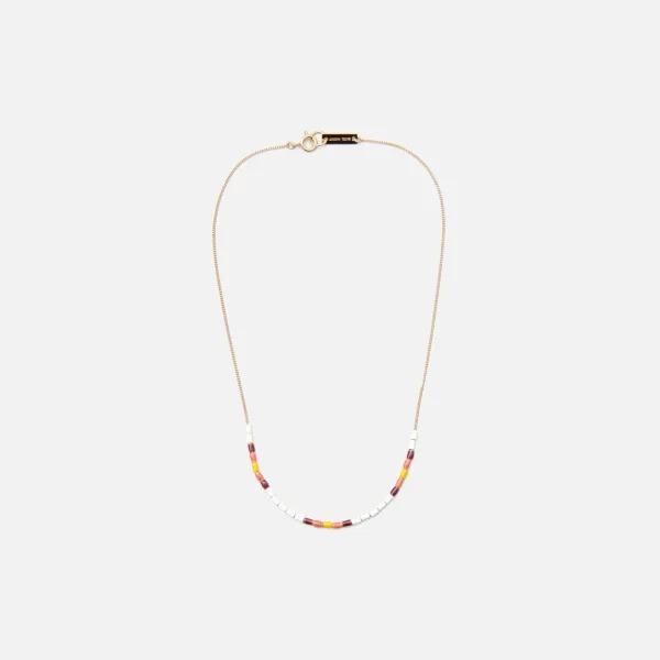 isabel marant natural beaded necklace - KITH-SHOP