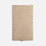 ivory stripe guest towel by tekla - KITH-SHOP