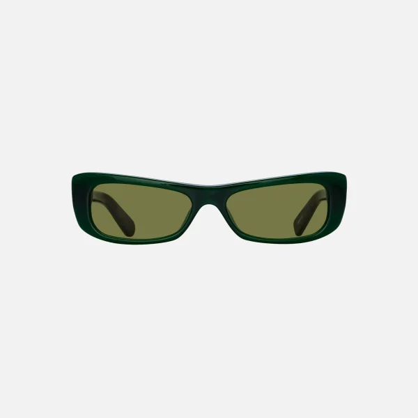 jacquemus the jac55 green sunglasses stylish frames - KITH-SHOP