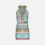 jean paul gaultier printed mesh tank short dress mire design - KITH-SHOP