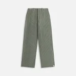 jil sander celadon green organic cotton corduroy pants - KITH-SHOP