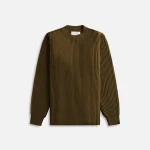 jil sander thyme green long sleeve knit jumper - KITH-SHOP