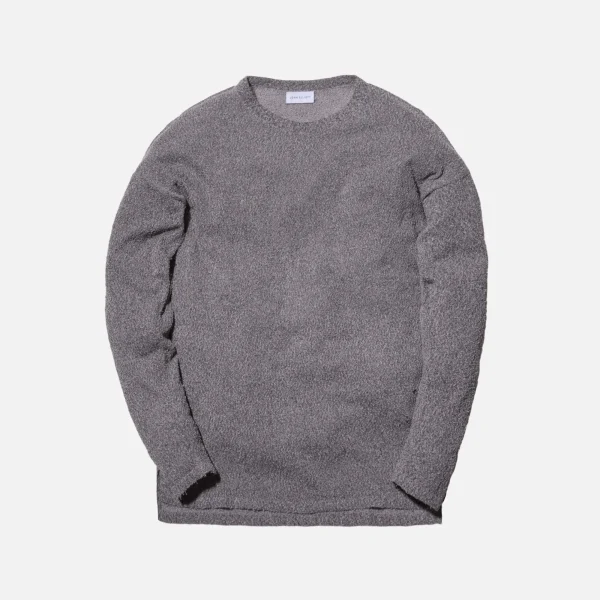 john elliott grey pigtail mercer knit sweater - KITH-SHOP