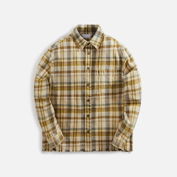 john elliott highland classic hemi oversized shirt - KITH-SHOP