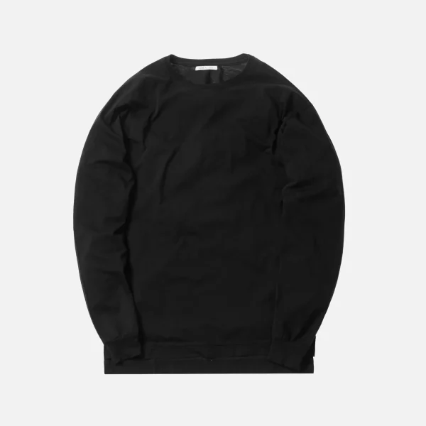 john elliott long sleeve classic mercer tee in black - KITH-SHOP