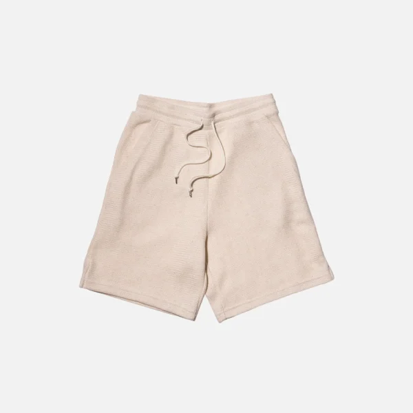 john elliott natural raschel shorts - KITH-SHOP