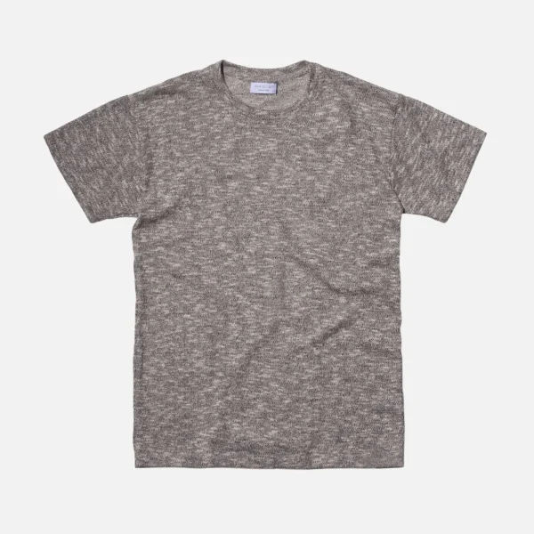 john elliott oversized grey merino linen tee - KITH-SHOP