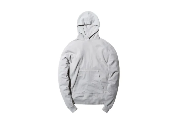 john elliott oversized washed clay cropped hoodie - KITH-SHOP