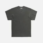 john elliott washed black reverse cropped tee - KITH-SHOP