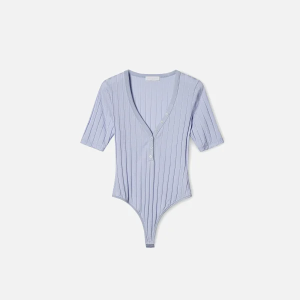 jonathan simkhai sky connie compact rib bodysuit - KITH-SHOP