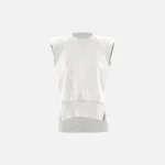 jonathan simkhai white collins tank top - KITH-SHOP