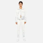 jordache high rise slim fit jeans rinse bleach wash - KITH-SHOP