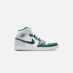 jordan air jordan 1 mid se white oxidized green sail neutral grey - KITH-SHOP