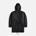 junya watanabe man indigo nylon triple layer laminated polyester jacket - KITH-SHOP