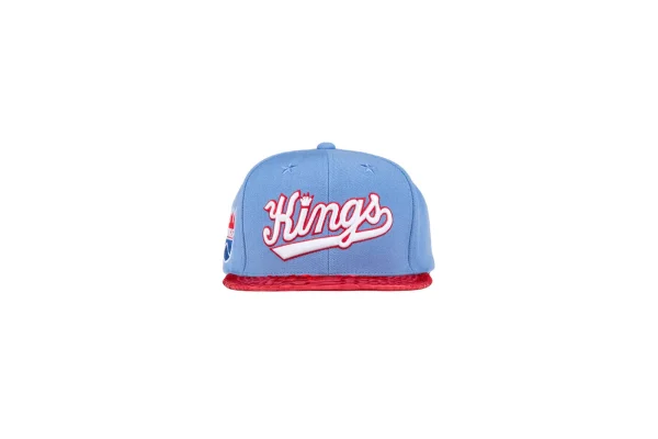 just don sacramento kings snapback hat in blue red - KITH-SHOP