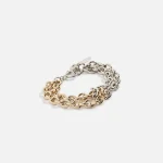 justine clenquet anna gold palladium bracelet - KITH-SHOP