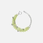 justine clenquet green acid wash chain bracelet - KITH-SHOP