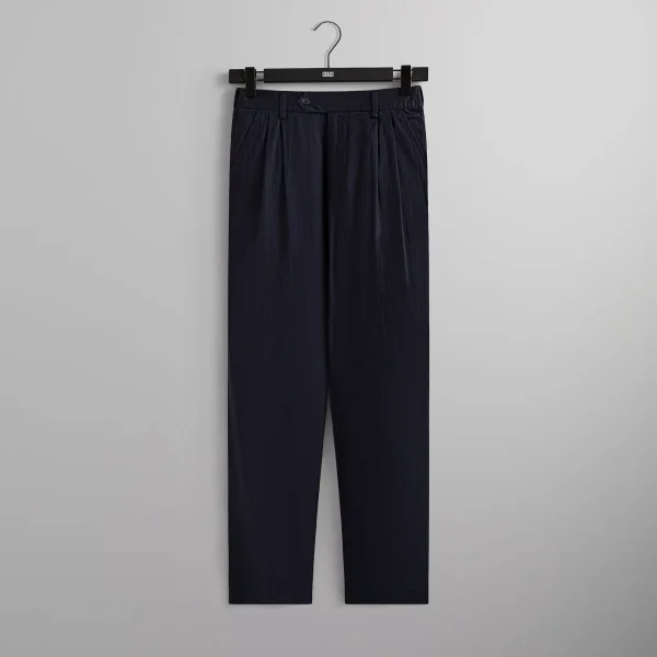 kin herringbone tyler pants in ink - KITH-SHOP