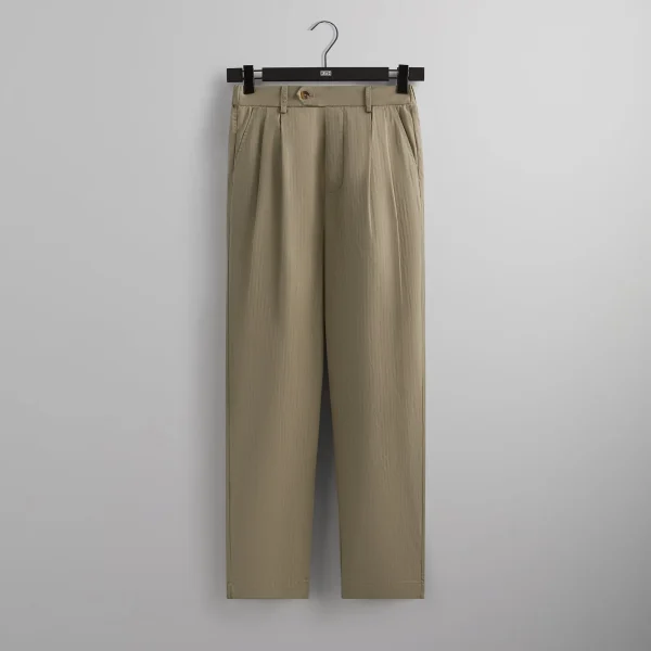 kin herringbone tyler pants in palomino - KITH-SHOP