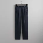 kin vintage satin montrose pants midnight nocturnal - KITH-SHOP