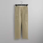 kin washed satin kelvin parachute pants in oxide - KITH-SHOP