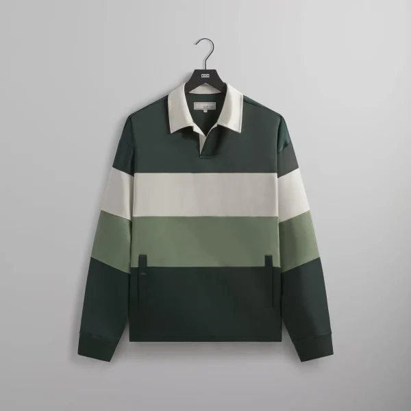 kin washed satin weston pullover stadium style - KITH-SHOP