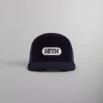 kith 12 wale corduroy trucker hat deep ink - KITH-SHOP