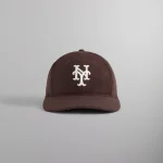 kith 47 new york mets stem stitch franchise long sleeve cap kindling - KITH-SHOP