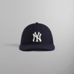 kith 47 new york yankees stem stitch franchise long sleeve cap nocturnal - KITH-SHOP