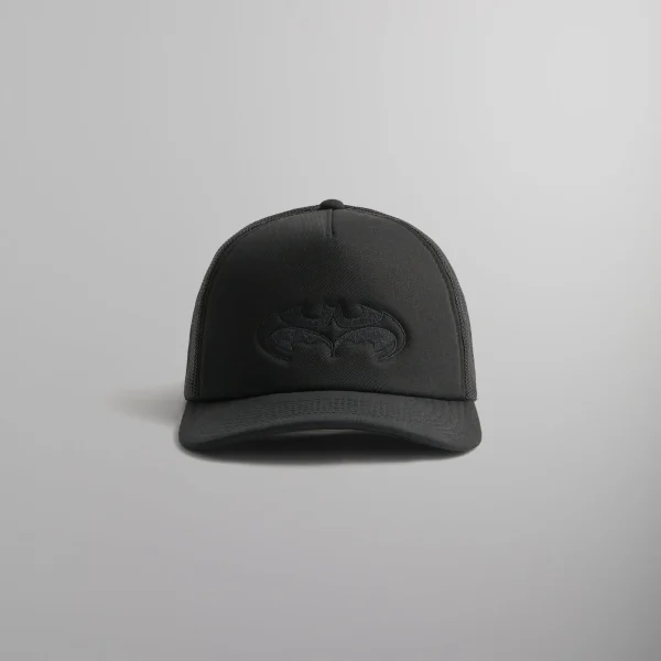 kith 96 batman nolan trucker hat black - KITH-SHOP