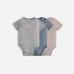 kith baby 3 pack bodysuit set argon palette - KITH-SHOP