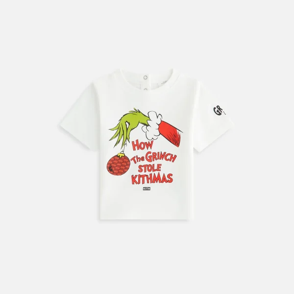 kith baby grinch book title tee white - KITH-SHOP