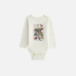 kith baby monarch bodysuit in sandrift - KITH-SHOP