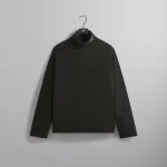 kith black santos turtleneck sweater - KITH-SHOP