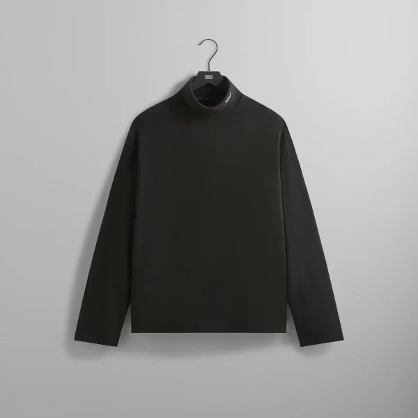 kith black santos turtleneck sweater - KITH-SHOP