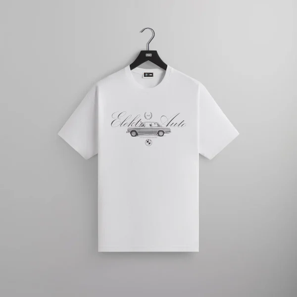 kith bmw 1602 retro vintage white t shirt - KITH-SHOP