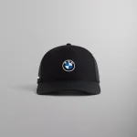 kith bmw bay low pinch crown snapback hat black - KITH-SHOP